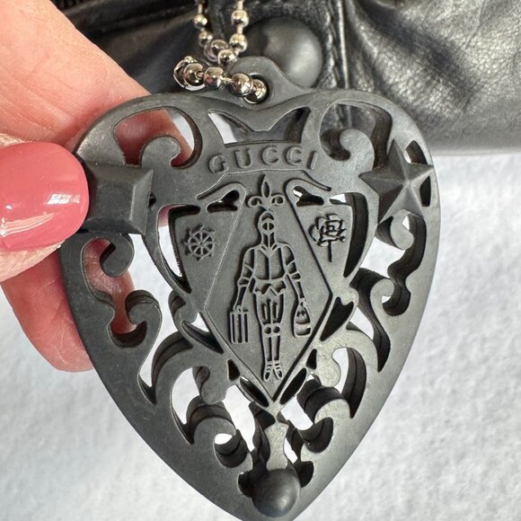 GUCCI Authentic Babouska Studded Tote Made in Italy - Picture 10 of 16